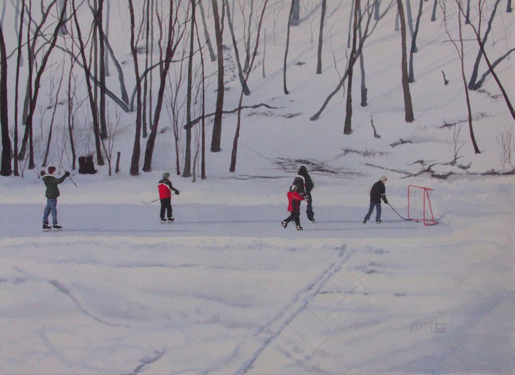 lianne Todd Otterville Ontario in winter