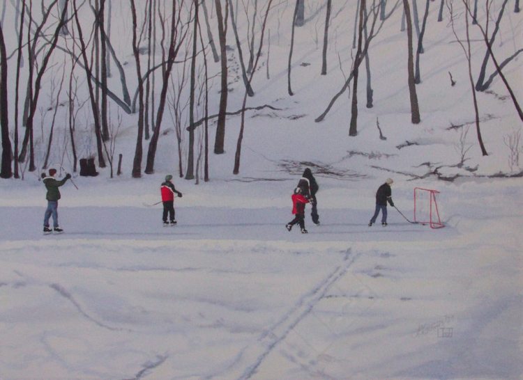 lianne Todd Otterville Ontario in winter